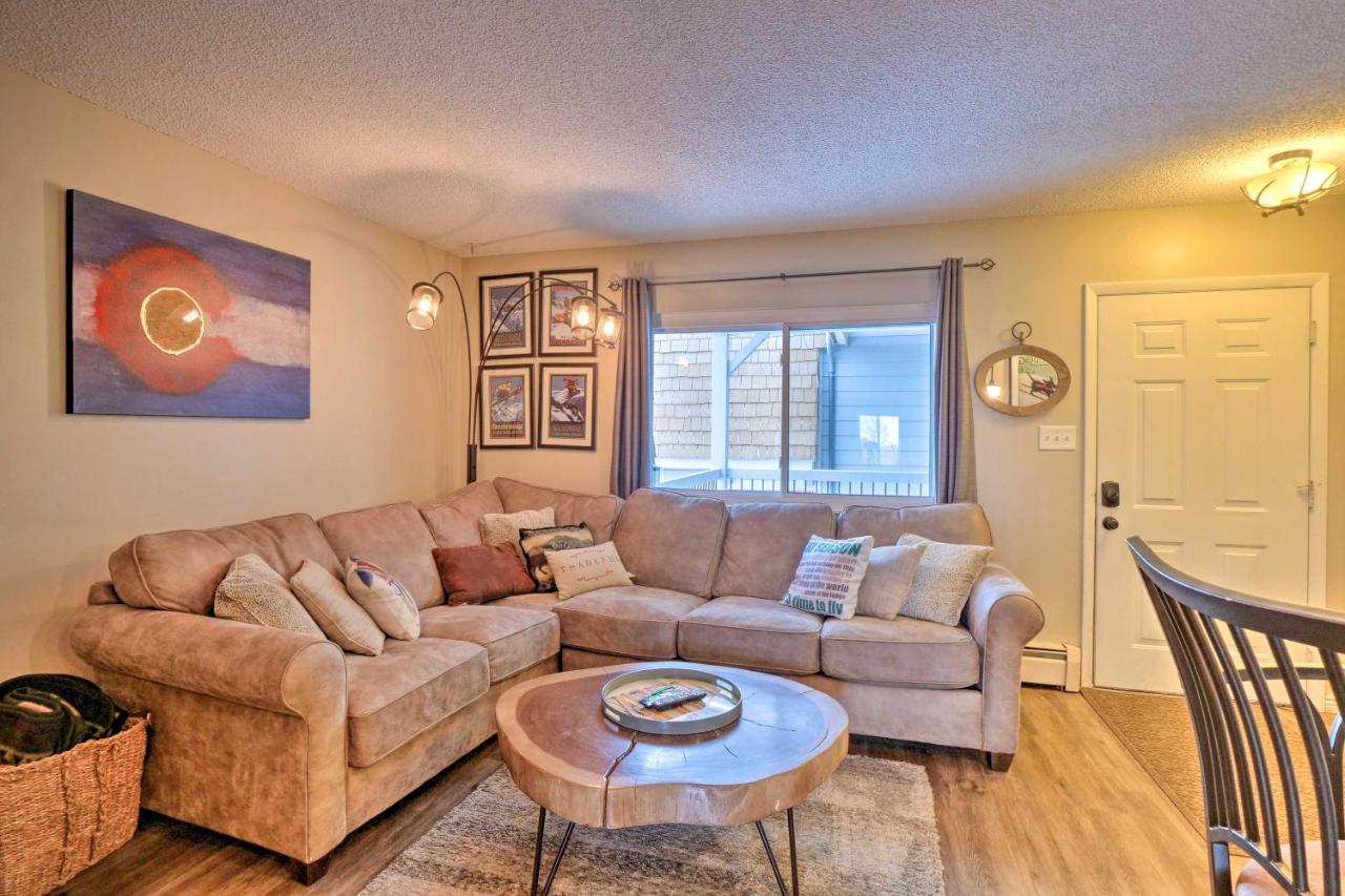 Main St Breck Condo With Mtn Views - Walk To Lifts! Брекенрідж Екстер'єр фото